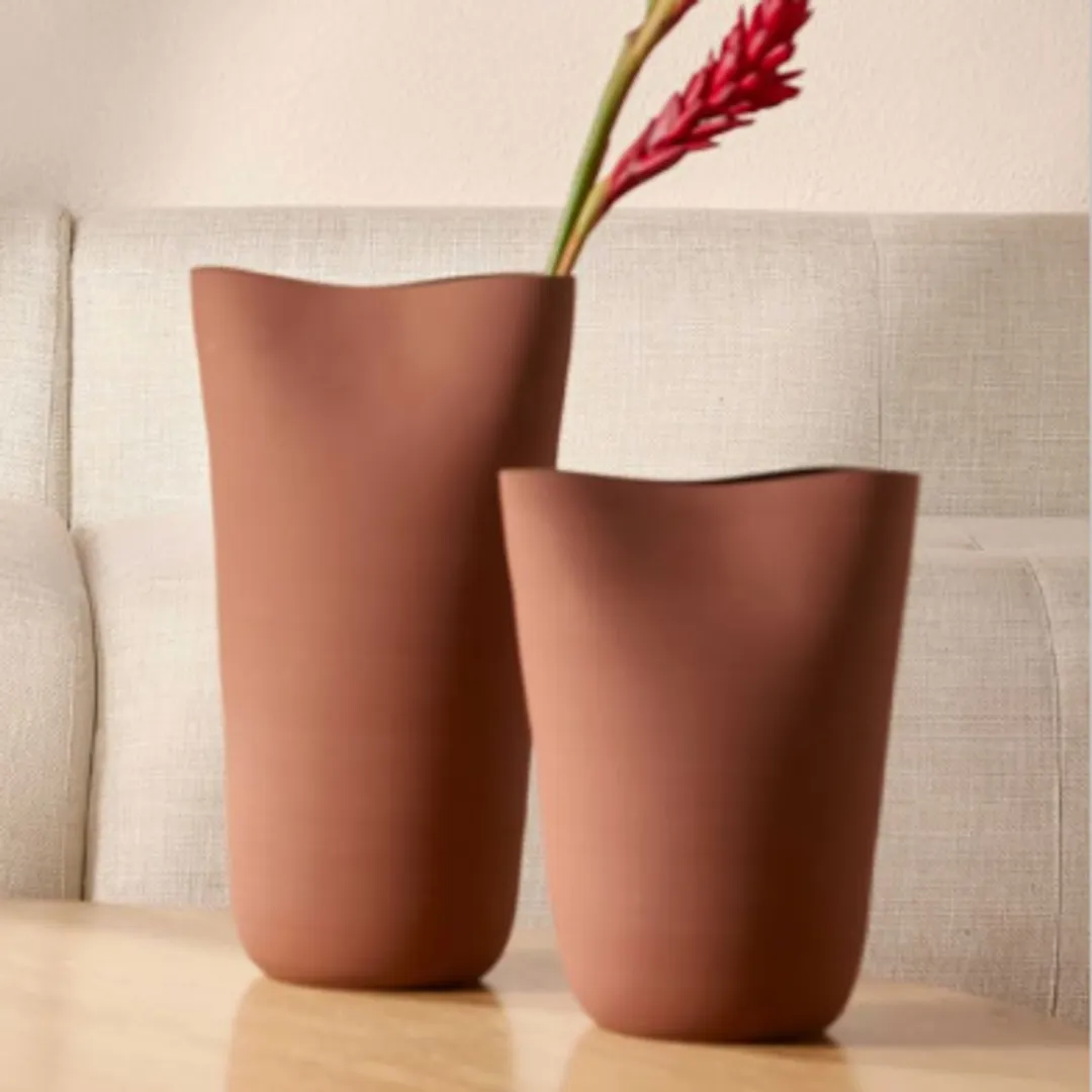 Vasos em cerâmica Elegance - 02 Tamanhos